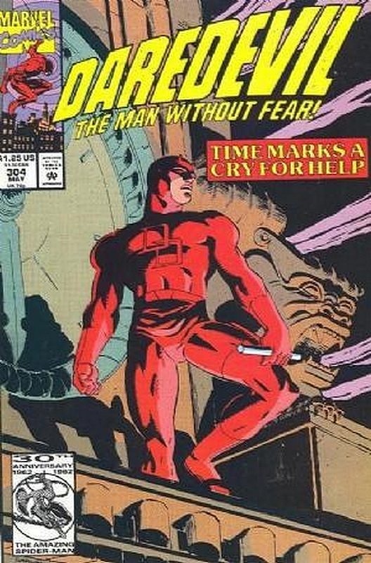 Cover of Daredevil (Vol 1) #304. One of 250,000 Vintage American Comics on sale from Krypton!