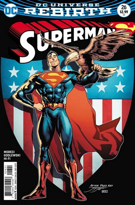 Cover of Superman (Vol 5) #26. One of 250,000 Vintage American Comics on sale from Krypton!