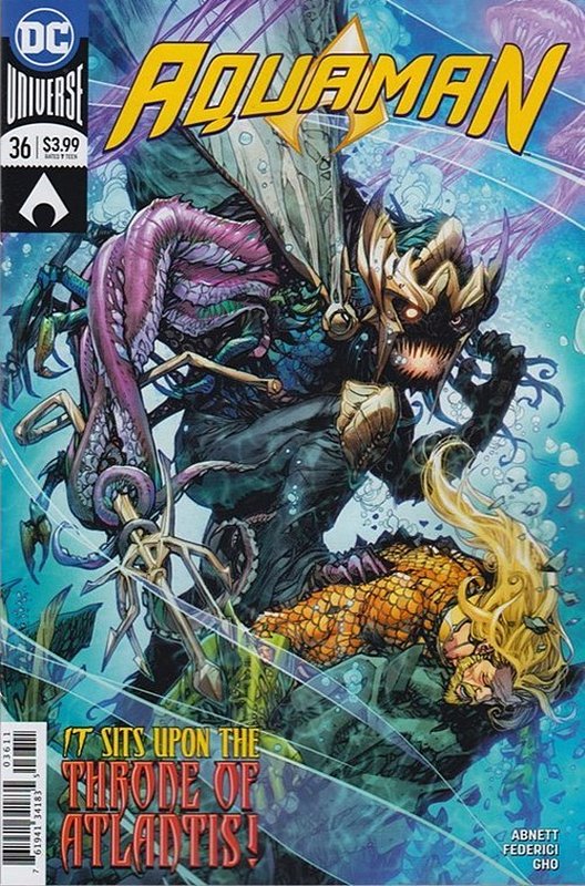 Cover of Aquaman (Vol 6) #36. One of 250,000 Vintage American Comics on sale from Krypton!