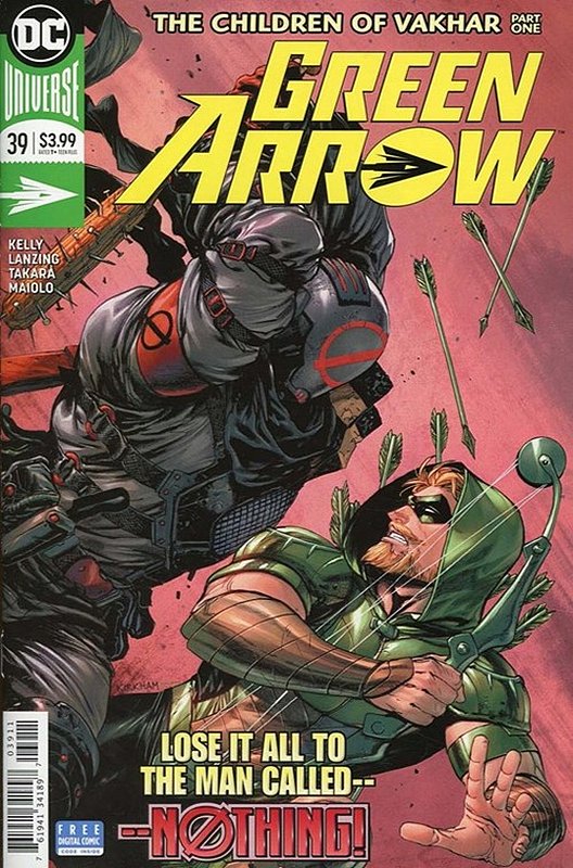 Cover of Green Arrow (Vol 5) #39. One of 250,000 Vintage American Comics on sale from Krypton!