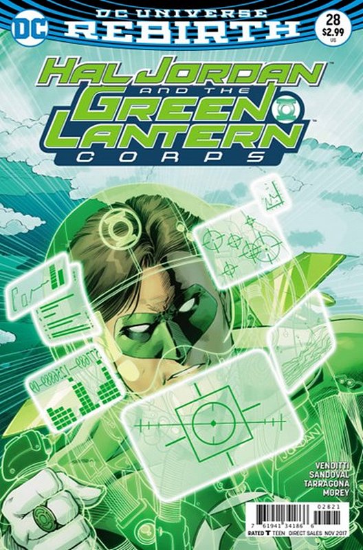 Cover of Hal Jordan & GL Corps (Vol 1) #28. One of 250,000 Vintage American Comics on sale from Krypton!