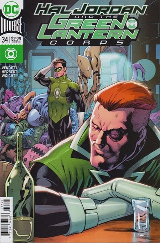 Cover of Hal Jordan & GL Corps (Vol 1) #34. One of 250,000 Vintage American Comics on sale from Krypton!