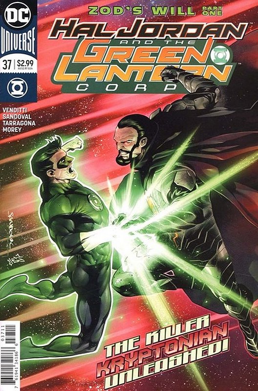 Cover of Hal Jordan & GL Corps (Vol 1) #37. One of 250,000 Vintage American Comics on sale from Krypton!