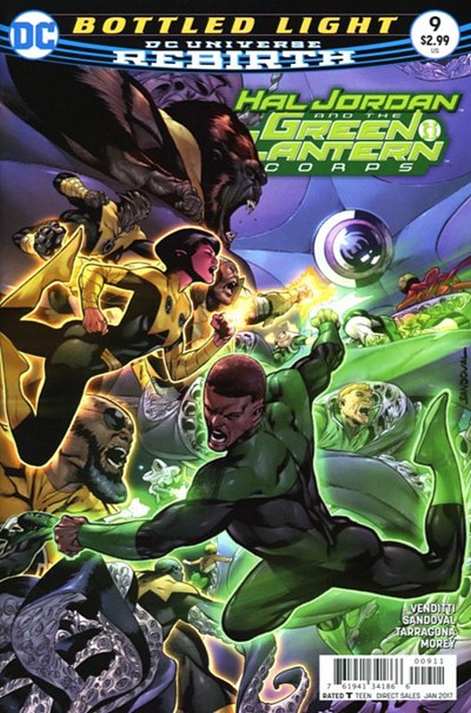 Cover of Hal Jordan & GL Corps (Vol 1) #9. One of 250,000 Vintage American Comics on sale from Krypton!