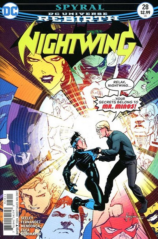 Cover of Nightwing (Vol 3) #28. One of 250,000 Vintage American Comics on sale from Krypton!
