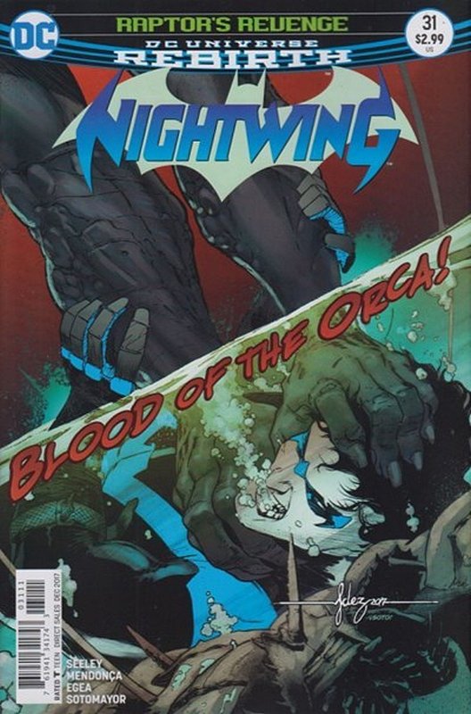 Cover of Nightwing (Vol 3) #31. One of 250,000 Vintage American Comics on sale from Krypton!