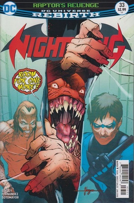 Cover of Nightwing (Vol 3) #33. One of 250,000 Vintage American Comics on sale from Krypton!