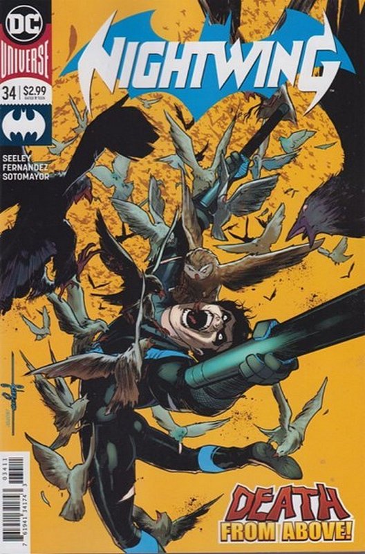 Cover of Nightwing (Vol 3) #34. One of 250,000 Vintage American Comics on sale from Krypton!