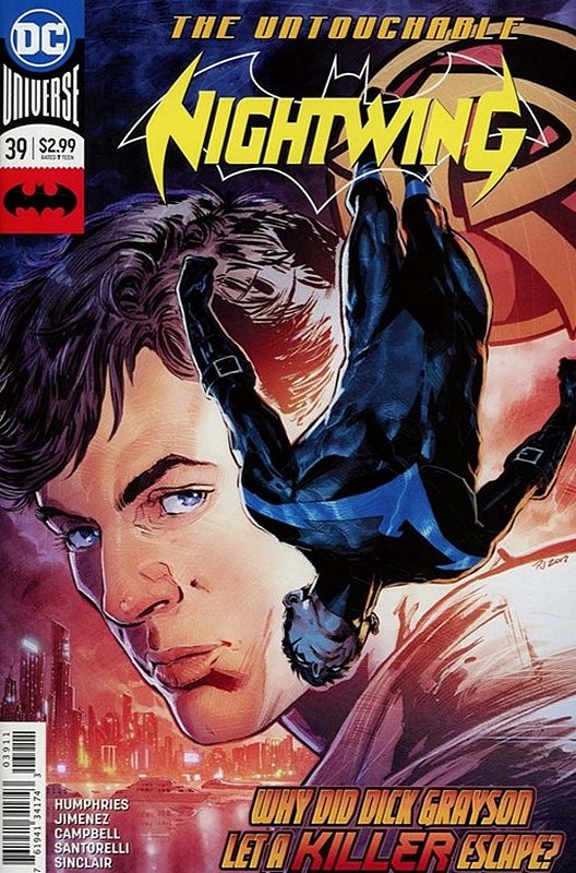 Cover of Nightwing (Vol 3) #39. One of 250,000 Vintage American Comics on sale from Krypton!
