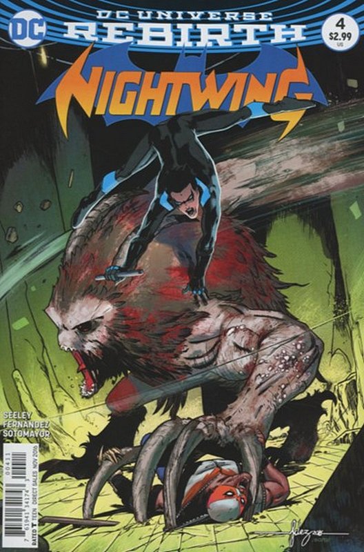 Cover of Nightwing (Vol 3) #4. One of 250,000 Vintage American Comics on sale from Krypton!