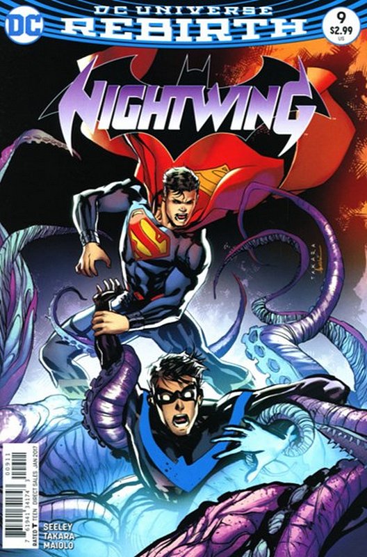 Cover of Nightwing (Vol 3) #9. One of 250,000 Vintage American Comics on sale from Krypton!