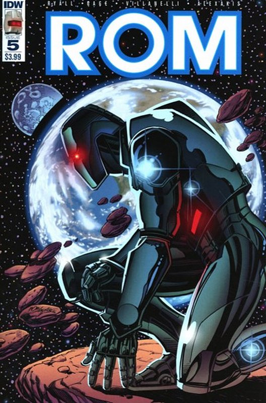 Cover of Rom (IDW) (Vol 1) #5. One of 250,000 Vintage American Comics on sale from Krypton!