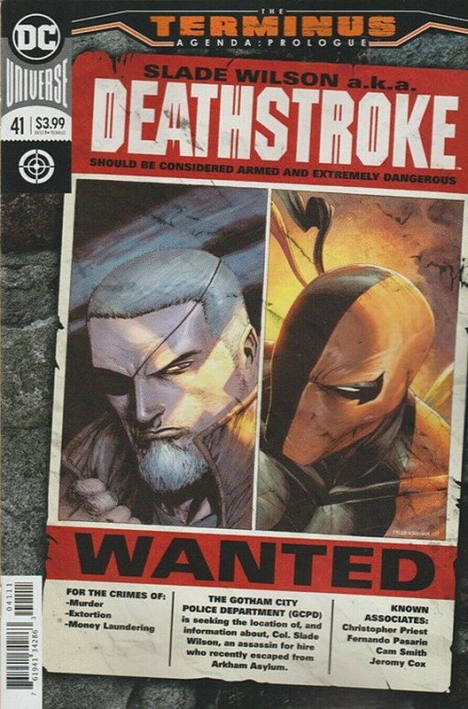 Cover of Deathstroke (Vol 4) #41. One of 250,000 Vintage American Comics on sale from Krypton!