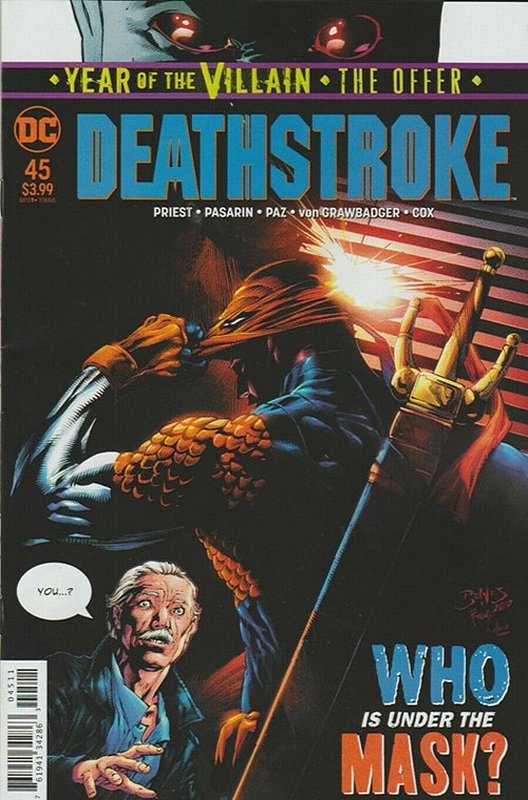 Cover of Deathstroke (Vol 4) #45. One of 250,000 Vintage American Comics on sale from Krypton!