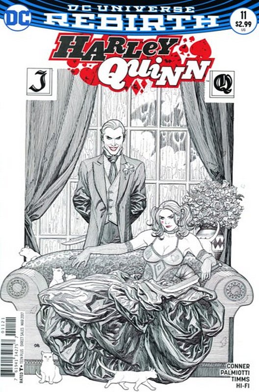 Cover of Harley Quinn (Vol 3) #11. One of 250,000 Vintage American Comics on sale from Krypton!