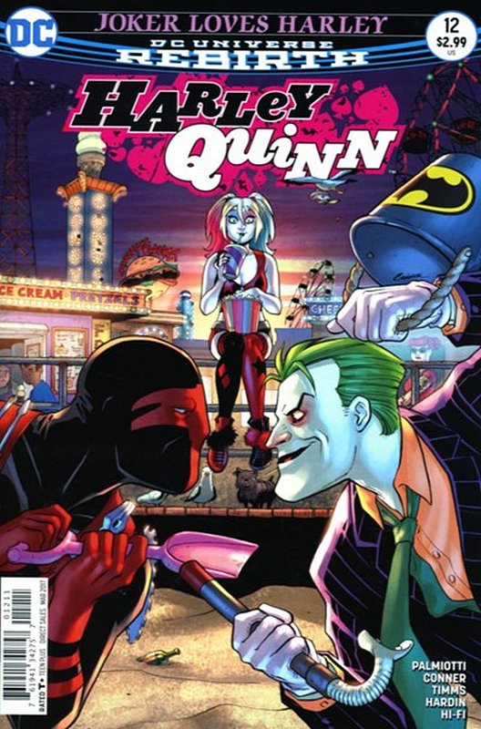 Cover of Harley Quinn (Vol 3) #12. One of 250,000 Vintage American Comics on sale from Krypton!