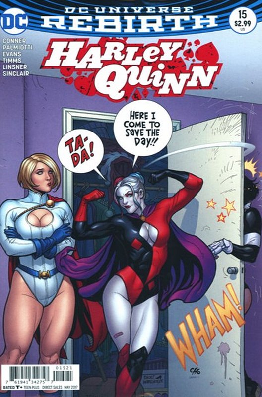 Cover of Harley Quinn (Vol 3) #15. One of 250,000 Vintage American Comics on sale from Krypton!
