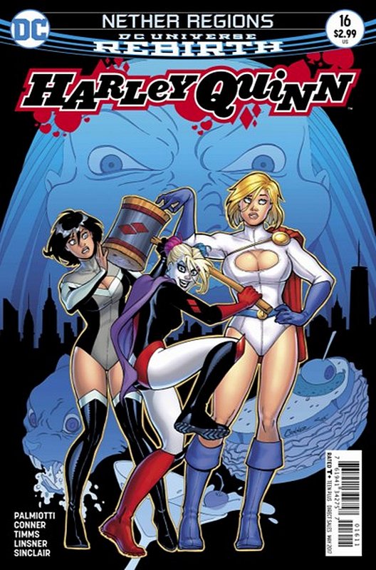 Cover of Harley Quinn (Vol 3) #16. One of 250,000 Vintage American Comics on sale from Krypton!