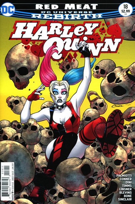 Cover of Harley Quinn (Vol 3) #18. One of 250,000 Vintage American Comics on sale from Krypton!