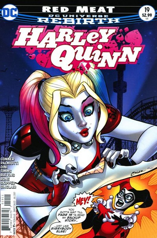 Cover of Harley Quinn (Vol 3) #19. One of 250,000 Vintage American Comics on sale from Krypton!