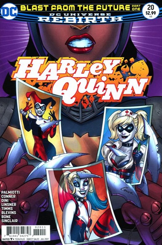 Cover of Harley Quinn (Vol 3) #20. One of 250,000 Vintage American Comics on sale from Krypton!