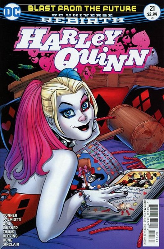 Cover of Harley Quinn (Vol 3) #21. One of 250,000 Vintage American Comics on sale from Krypton!