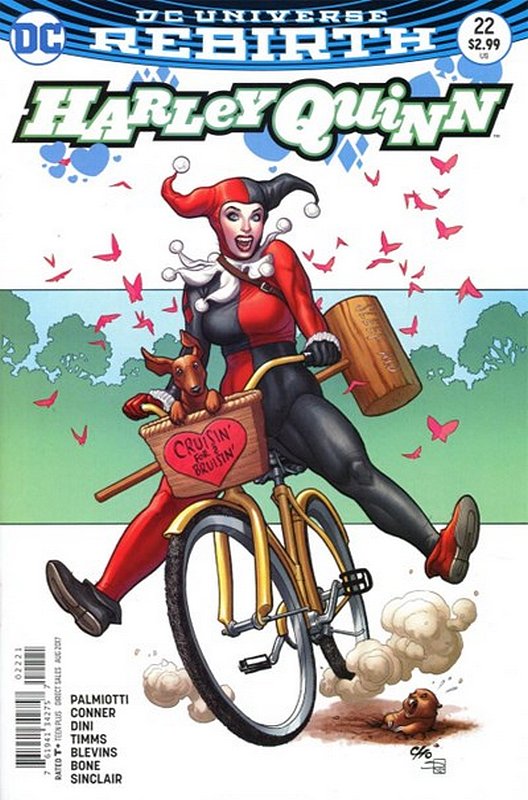 Cover of Harley Quinn (Vol 3) #22. One of 250,000 Vintage American Comics on sale from Krypton!