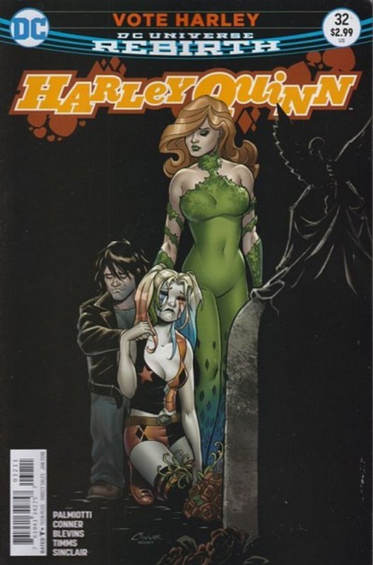 Cover of Harley Quinn (Vol 3) #32. One of 250,000 Vintage American Comics on sale from Krypton!