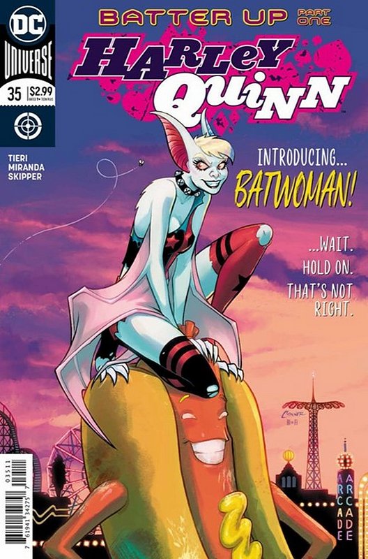Cover of Harley Quinn (Vol 3) #35. One of 250,000 Vintage American Comics on sale from Krypton!