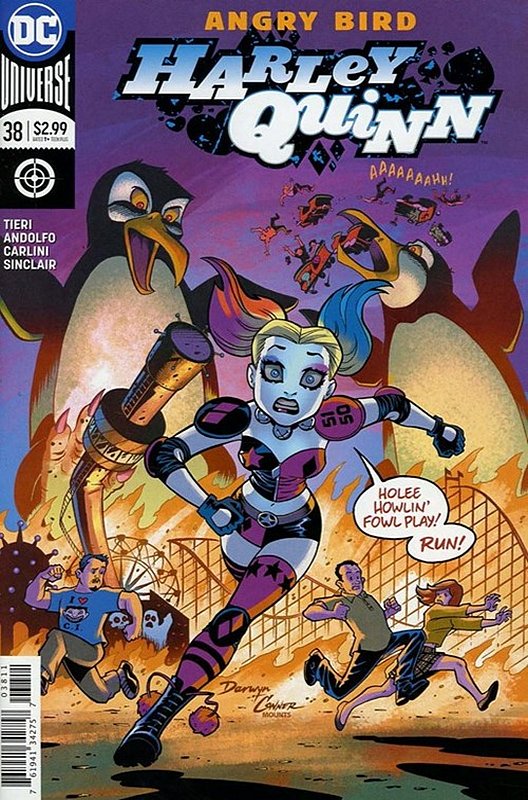 Cover of Harley Quinn (Vol 3) #38. One of 250,000 Vintage American Comics on sale from Krypton!