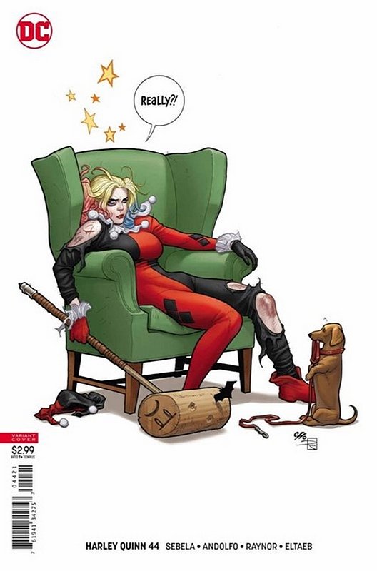 Cover of Harley Quinn (Vol 3) #44. One of 250,000 Vintage American Comics on sale from Krypton!