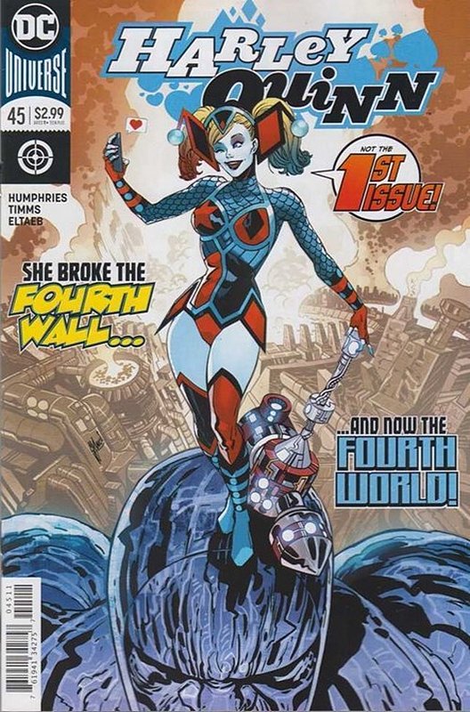 Cover of Harley Quinn (Vol 3) #45. One of 250,000 Vintage American Comics on sale from Krypton!