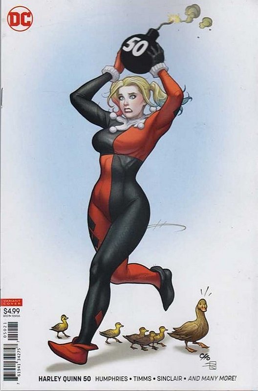Cover of Harley Quinn (Vol 3) #50. One of 250,000 Vintage American Comics on sale from Krypton!