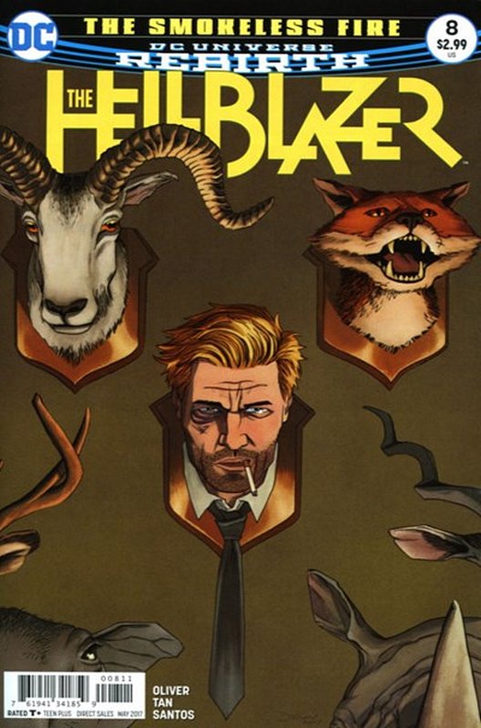 Cover of Hellblazer (Vol 2) #8. One of 250,000 Vintage American Comics on sale from Krypton!
