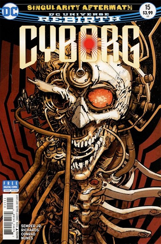 Cover of Cyborg (Vol 2) #15. One of 250,000 Vintage American Comics on sale from Krypton!
