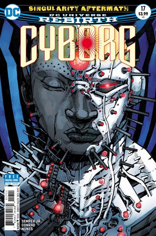 Cover of Cyborg (Vol 2) #17. One of 250,000 Vintage American Comics on sale from Krypton!