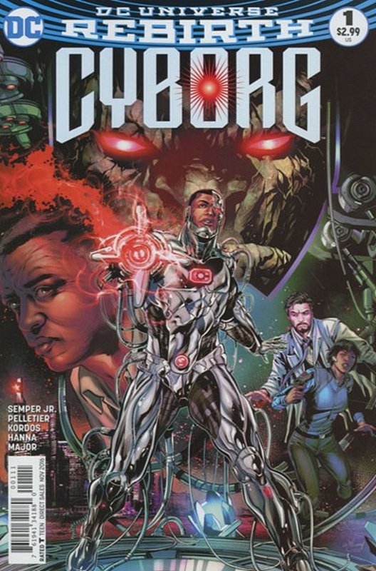 Cover of Cyborg (Vol 2) #1. One of 250,000 Vintage American Comics on sale from Krypton!