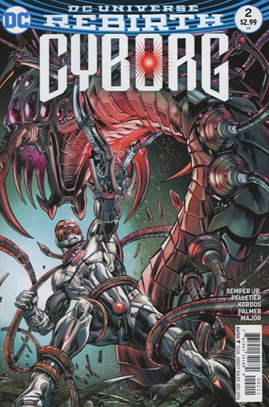 Cover of Cyborg (Vol 2) #2. One of 250,000 Vintage American Comics on sale from Krypton!