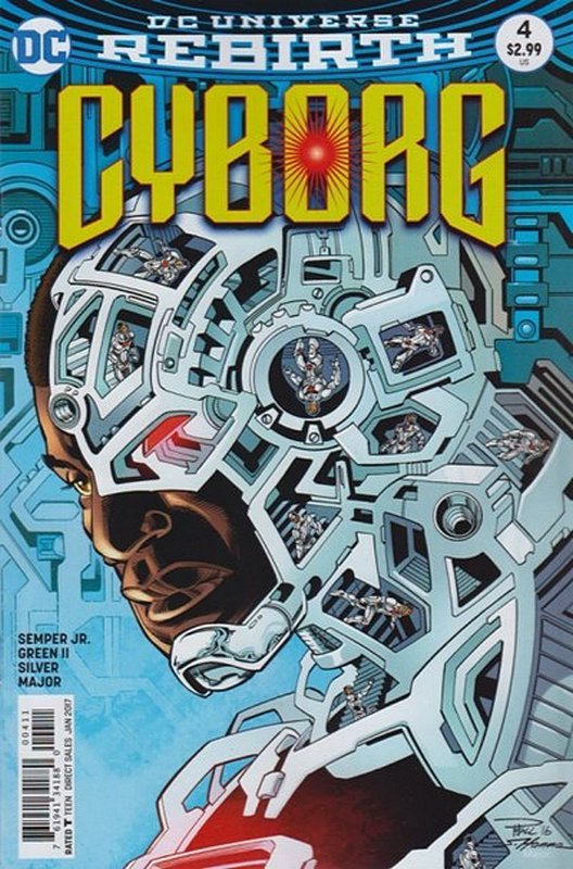 Cover of Cyborg (Vol 2) #4. One of 250,000 Vintage American Comics on sale from Krypton!
