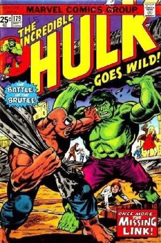 Cover of Incredible Hulk (Vol 2) #179. One of 250,000 Vintage American Comics on sale from Krypton!