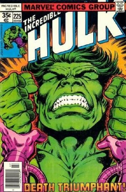 Cover of Incredible Hulk (Vol 2) #225. One of 250,000 Vintage American Comics on sale from Krypton!