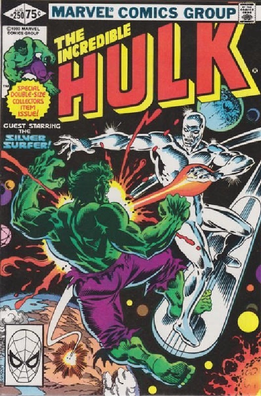 Cover of Incredible Hulk (Vol 2) #250. One of 250,000 Vintage American Comics on sale from Krypton!