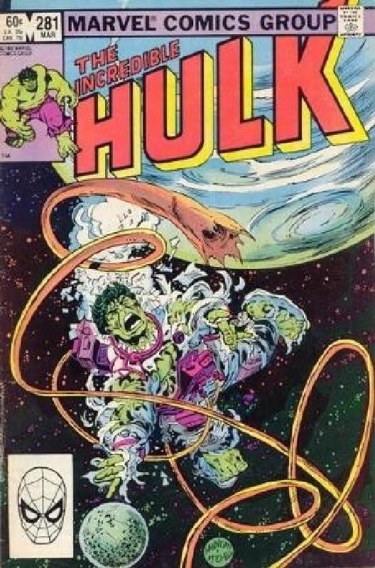 Cover of Incredible Hulk (Vol 2) #281. One of 250,000 Vintage American Comics on sale from Krypton!