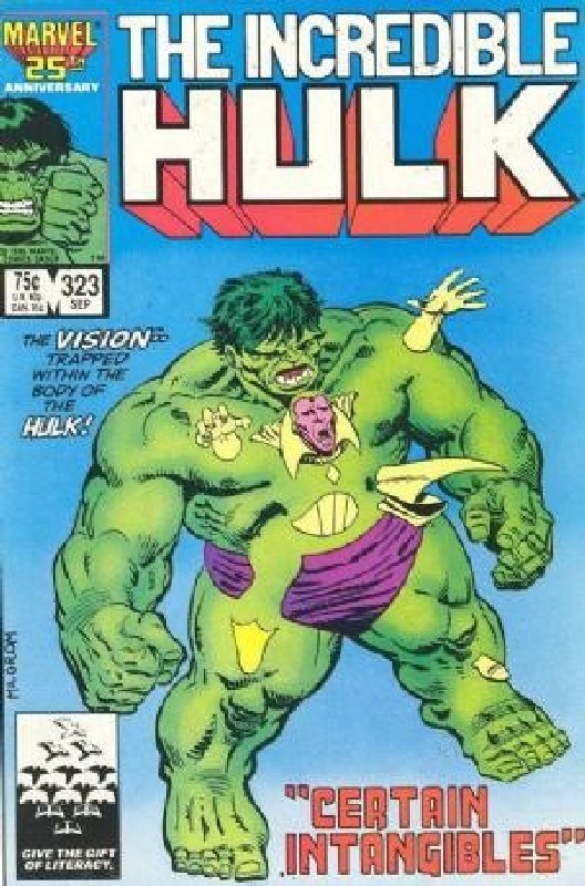 Cover of Incredible Hulk (Vol 2) #323. One of 250,000 Vintage American Comics on sale from Krypton!