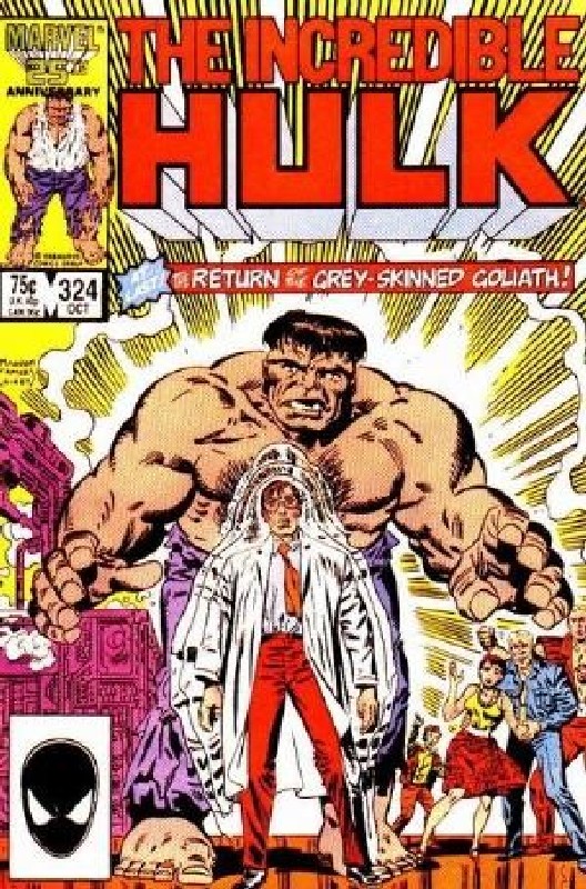 Cover of Incredible Hulk (Vol 2) #324. One of 250,000 Vintage American Comics on sale from Krypton!