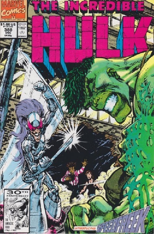 Cover of Incredible Hulk (Vol 2) #388. One of 250,000 Vintage American Comics on sale from Krypton!