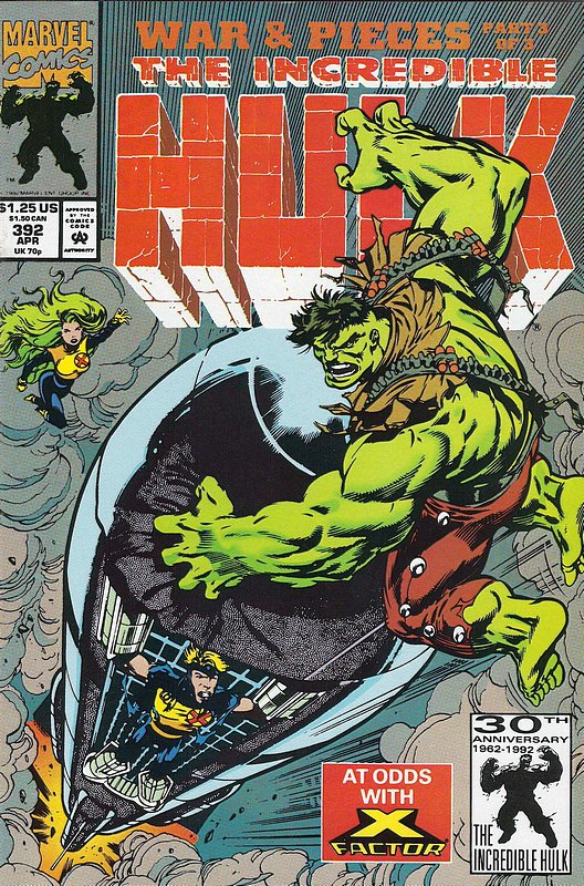 Cover of Incredible Hulk (Vol 2) #392. One of 250,000 Vintage American Comics on sale from Krypton!