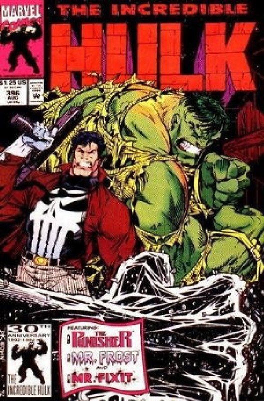 Cover of Incredible Hulk (Vol 2) #396. One of 250,000 Vintage American Comics on sale from Krypton!