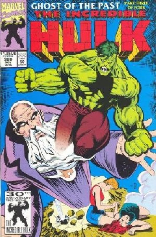 Cover of Incredible Hulk (Vol 2) #399. One of 250,000 Vintage American Comics on sale from Krypton!