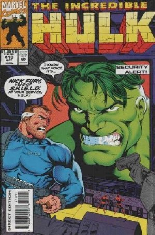 Cover of Incredible Hulk (Vol 2) #410. One of 250,000 Vintage American Comics on sale from Krypton!